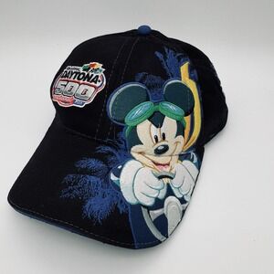 NASCAR 48th Daytona 500 Mickey Mouse & Friends Hat Juniors Size Embroidered 2006